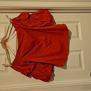 Banana Republic Red Dress Shirt size S